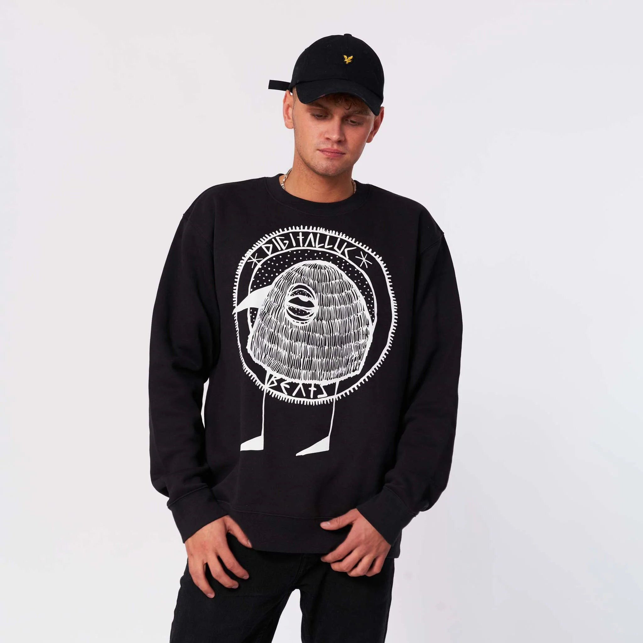 DIGITALLUC | SWEATSHIRT | BLACK - Image 3
