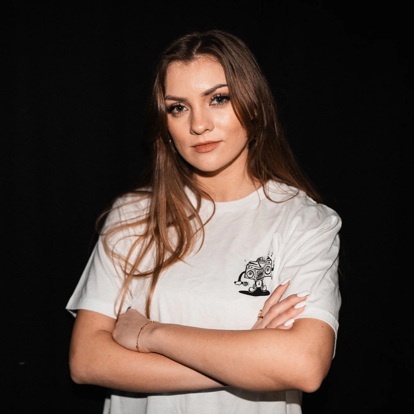 DLTLLY X HÜLPMAN | SHIRT BOOMBOX | WHITE - Image 3