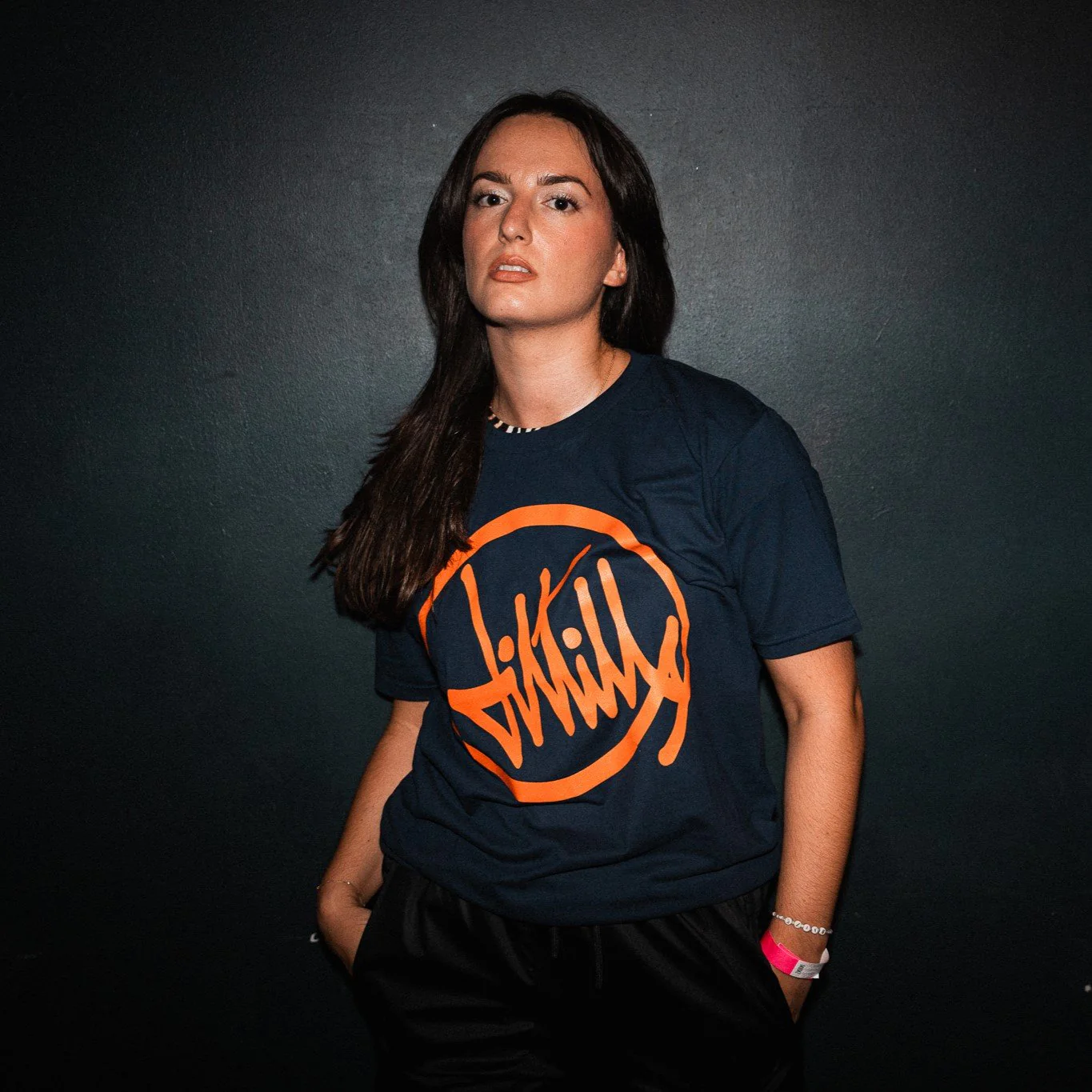 DLTLLY | SHIRT | NAVY ORANGE - Image 5